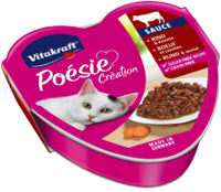 Vitakraft Poésie Tray Beef And Carrot In Sauce (3pack)